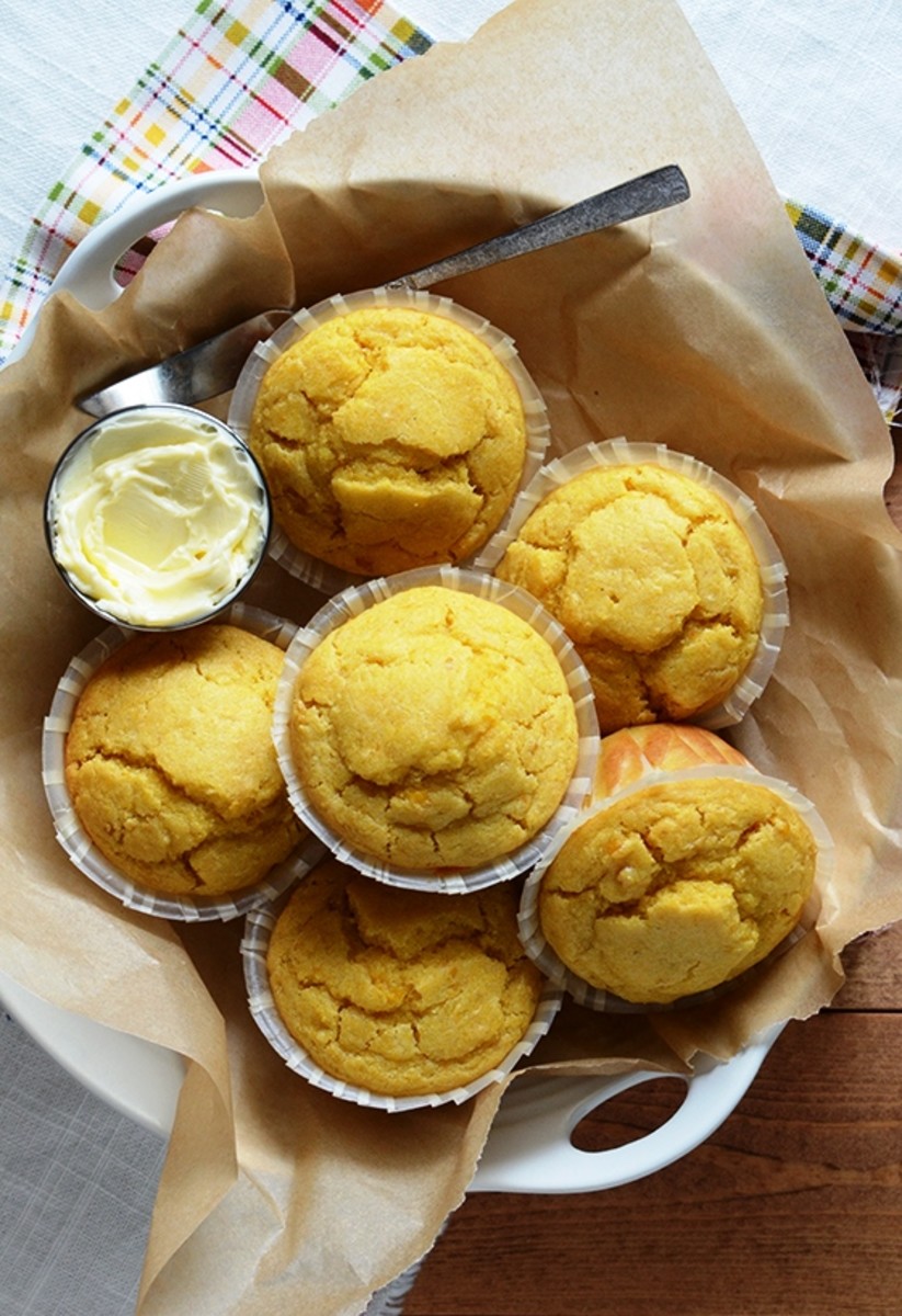 Creamed corn muffins
