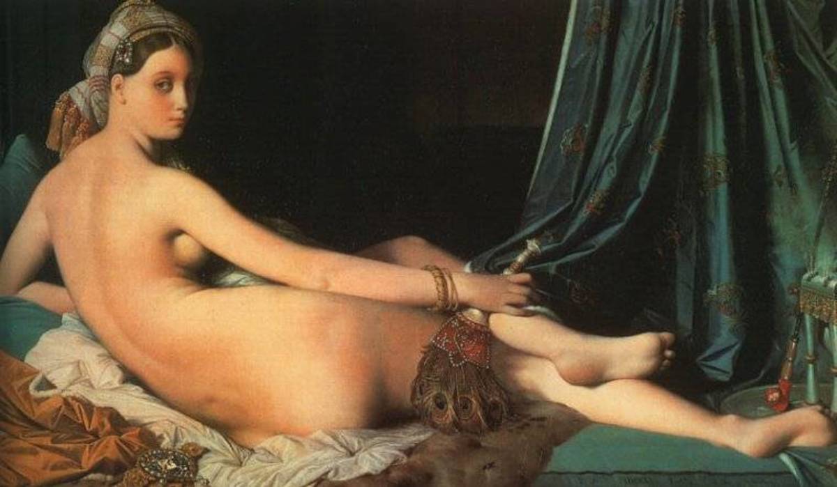 La Grande Odalisque by Ingres