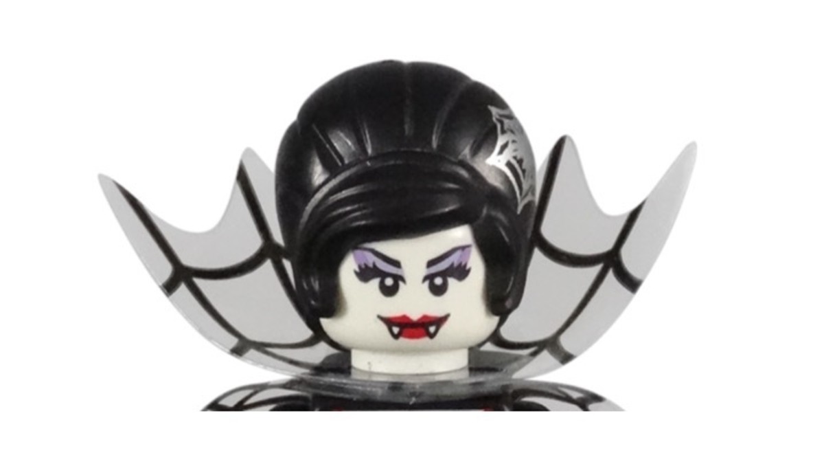 LEGO Spider Lady Minifigure Head