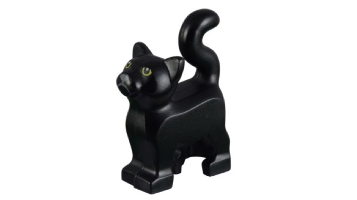 LEGO Black Cat Creature Piece