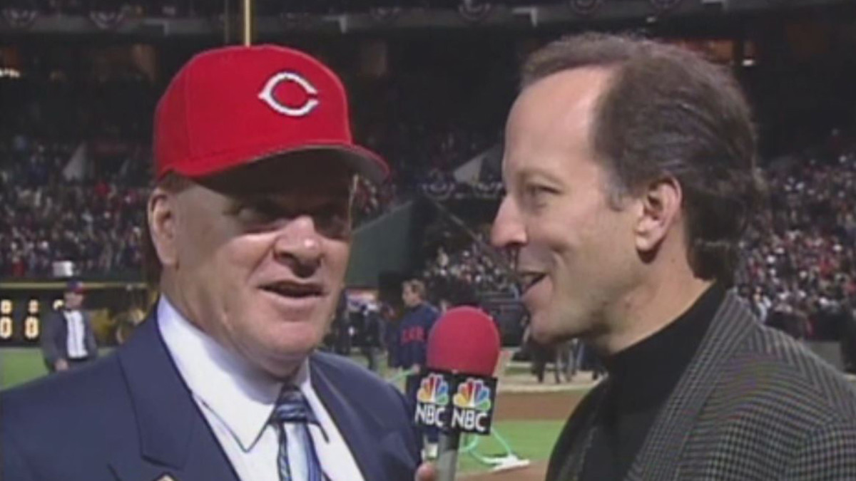 Pete Rose admits to Jim Gray that he still bets on baseball