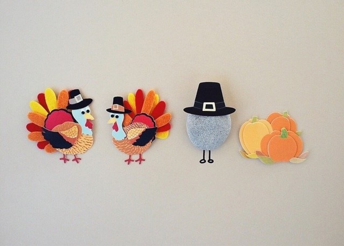 Five Last-Minute Thanksgiving Day Crafts for Kids - FeltMagnet