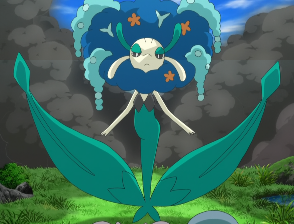 Florges is an elegant fairy-type Pokémon that comes in multiple colors.