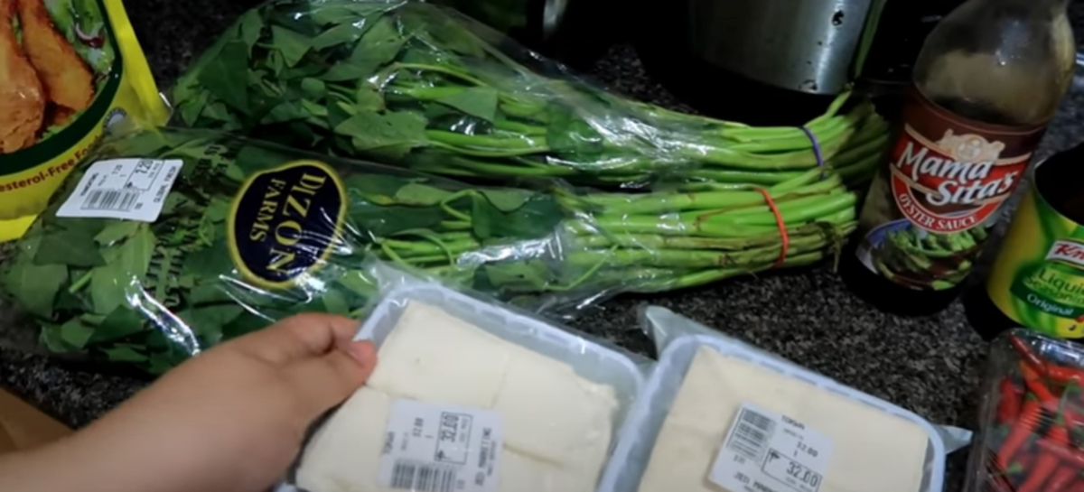 Kangkong with Oyster Sauce and Tofu Classic Stir Fry Filipino Recipe