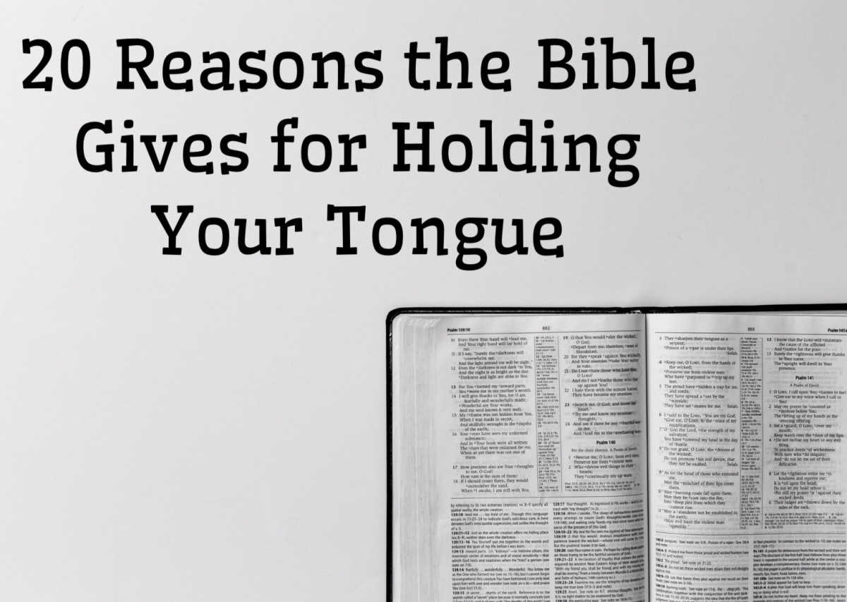 20 Reasons The Bible Gives for Holding Your Tongue