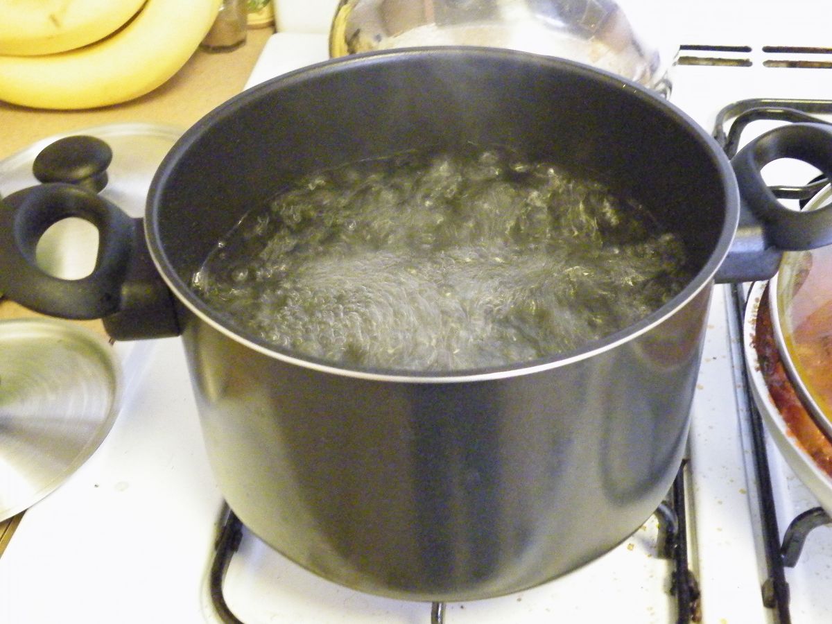 Pot of Hot Water