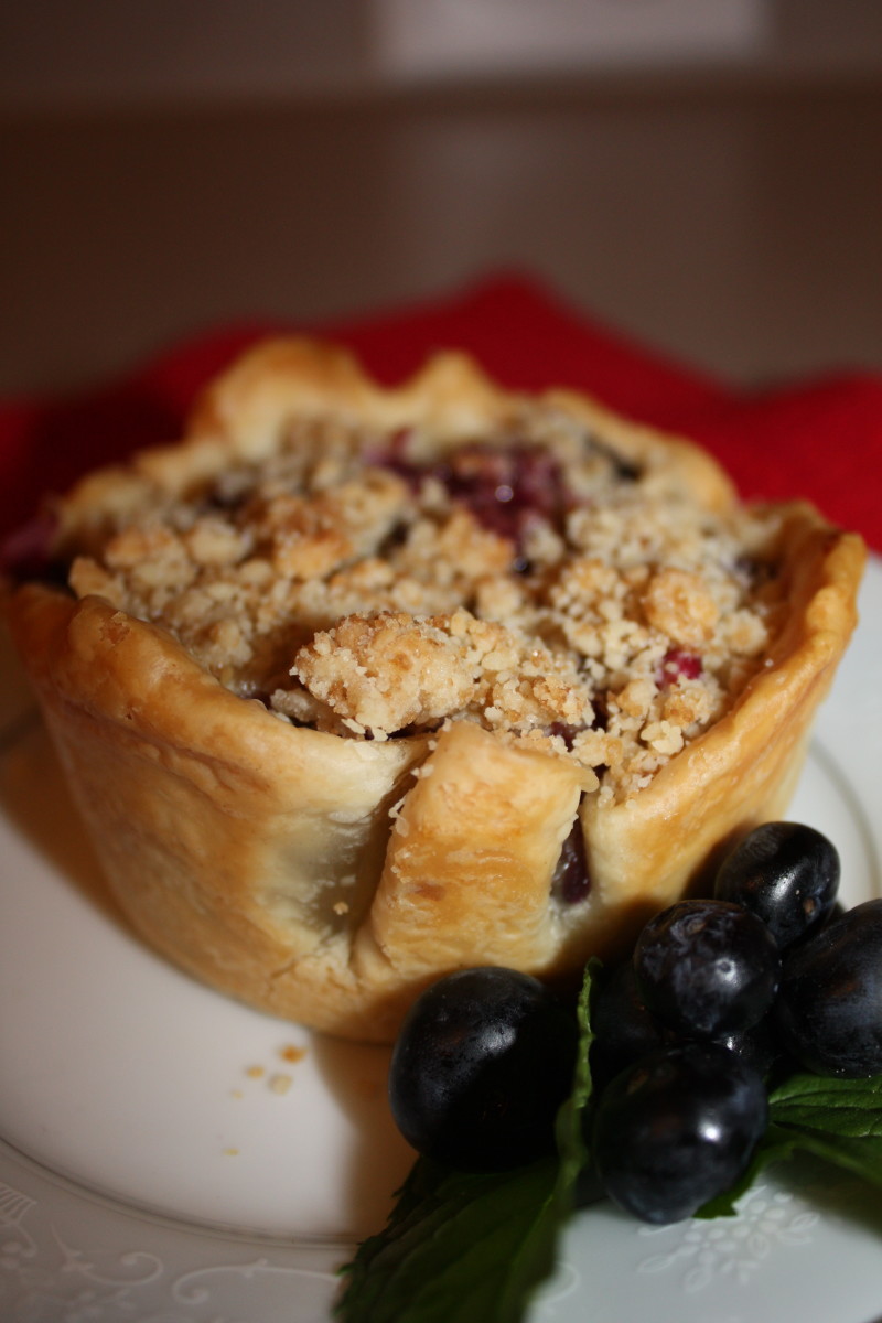 blueberry-pomegranate-pie