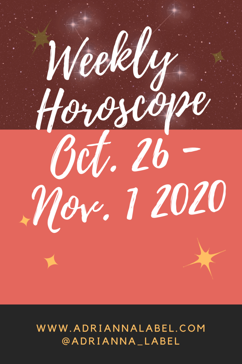October 26 to November 1 2020 Weekly Horsocopes