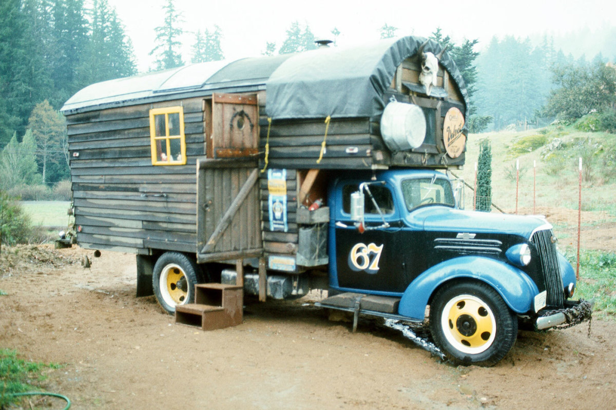 This was Joaquin and Gypsy's house truck.
