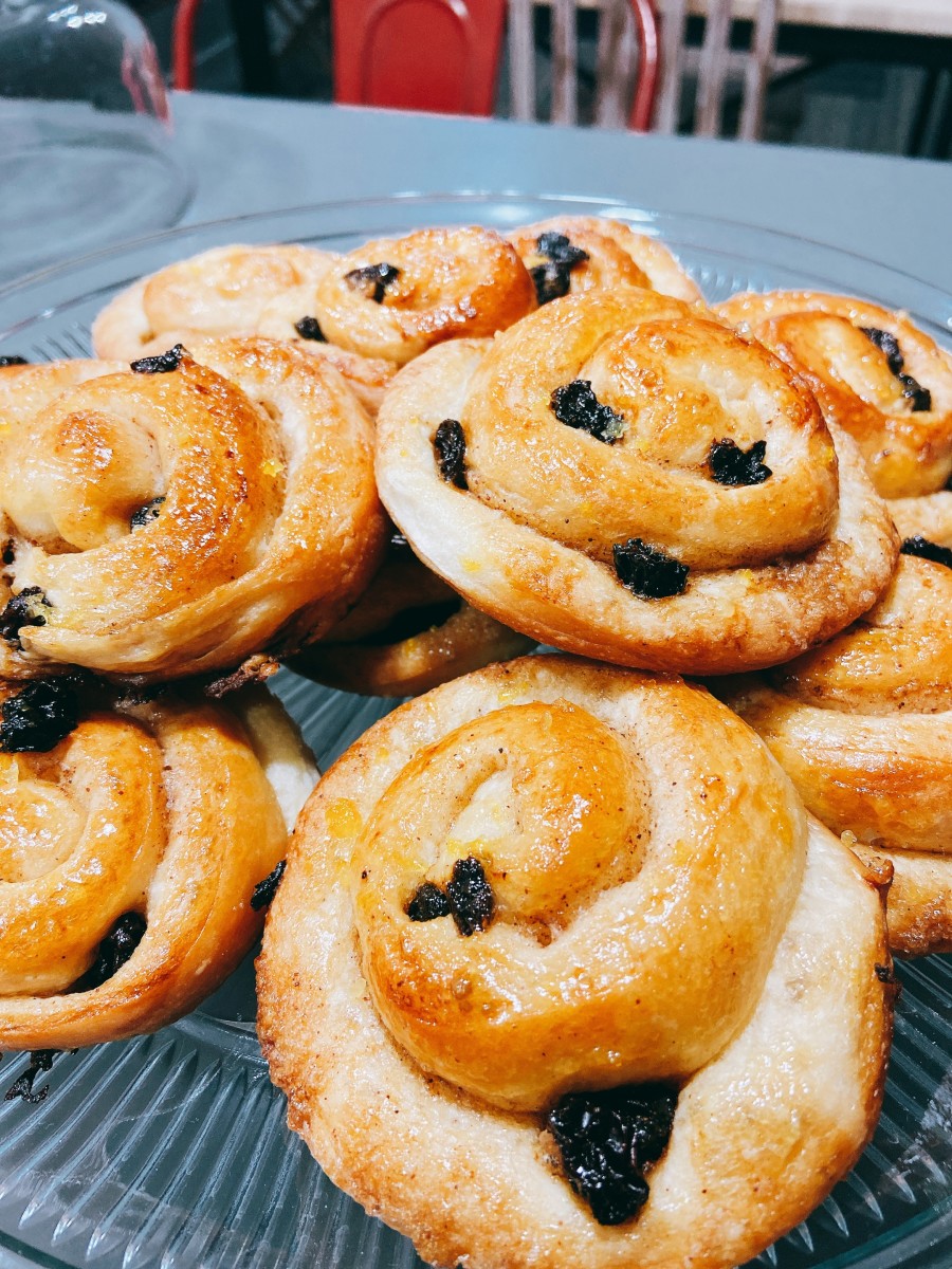 Voila! These Danishes are perfect for a family treat. Enjoy with coffee or tea. 