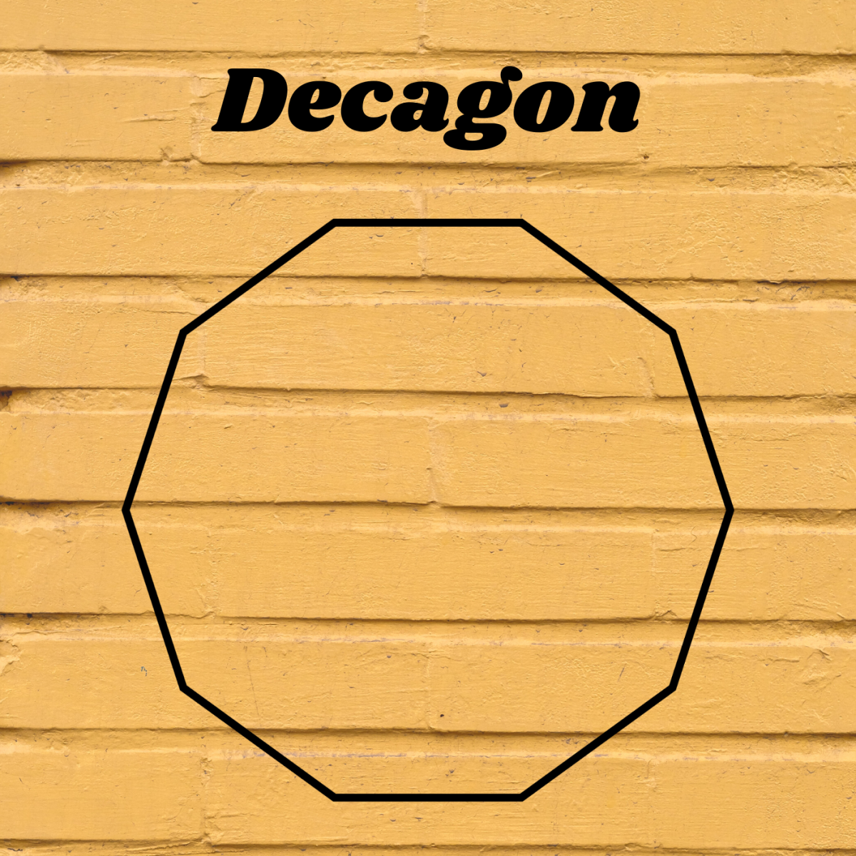 Decagon Hoop Frame