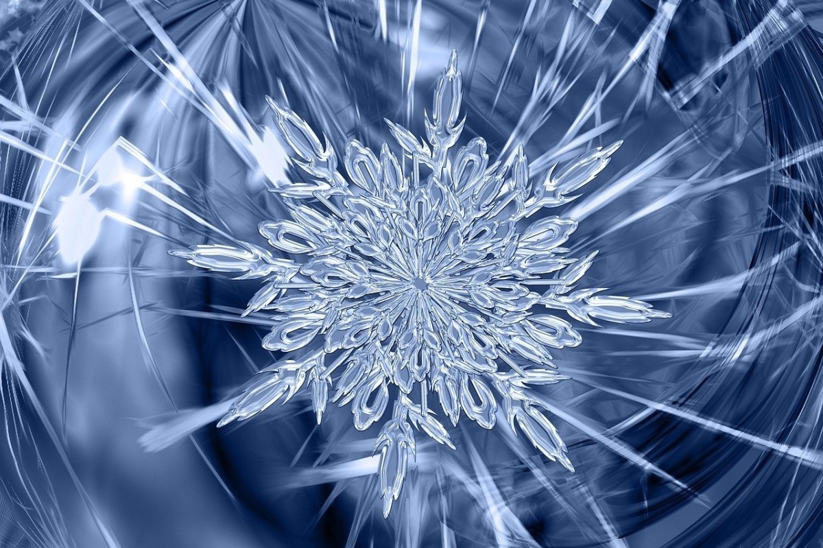 Ice Crystal is a natural mandala