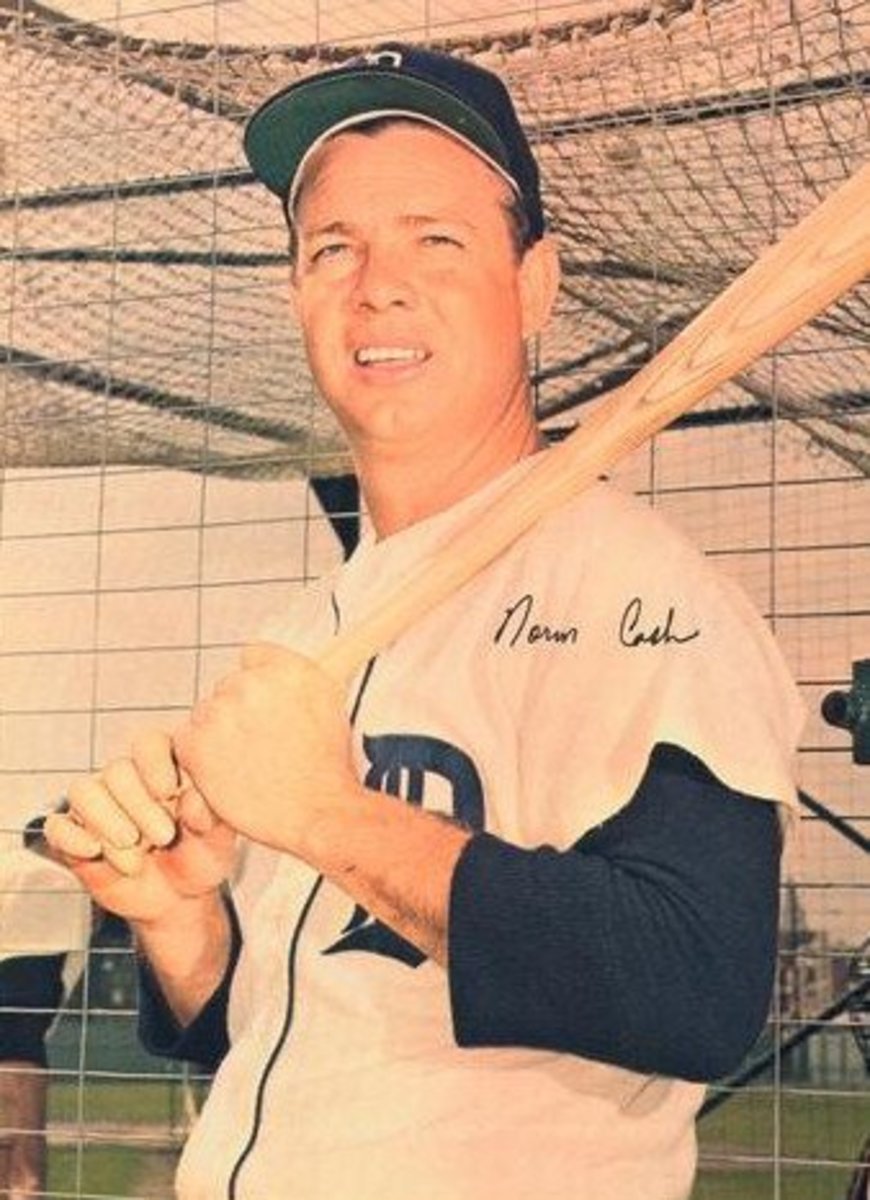 Norm Cash became a power-hitting star after coming to the Tigers in a trade with the Indians.