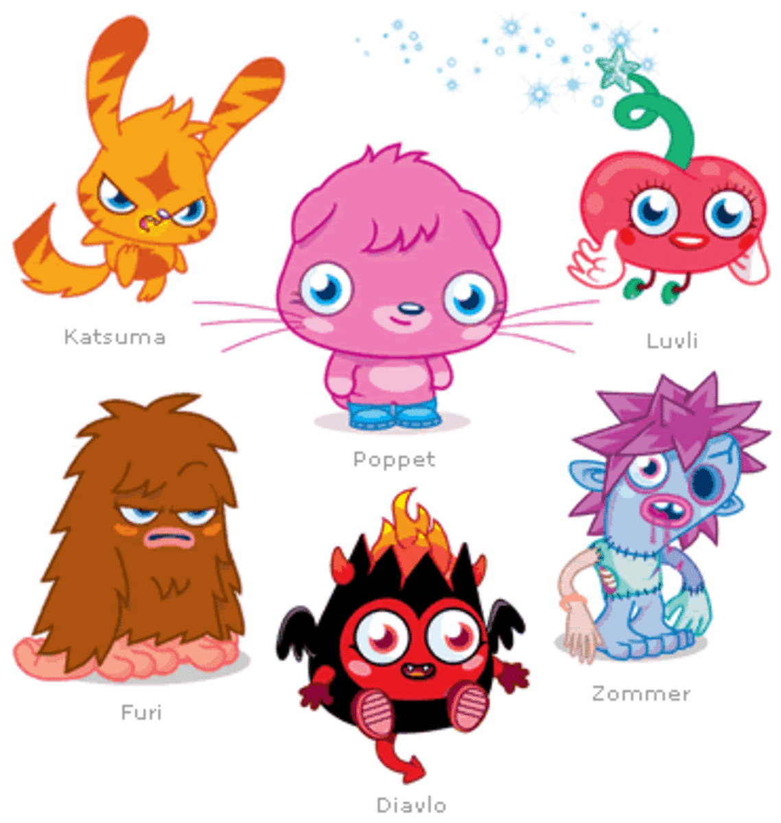Fun with Free Moshi Monsters Colouring Pages