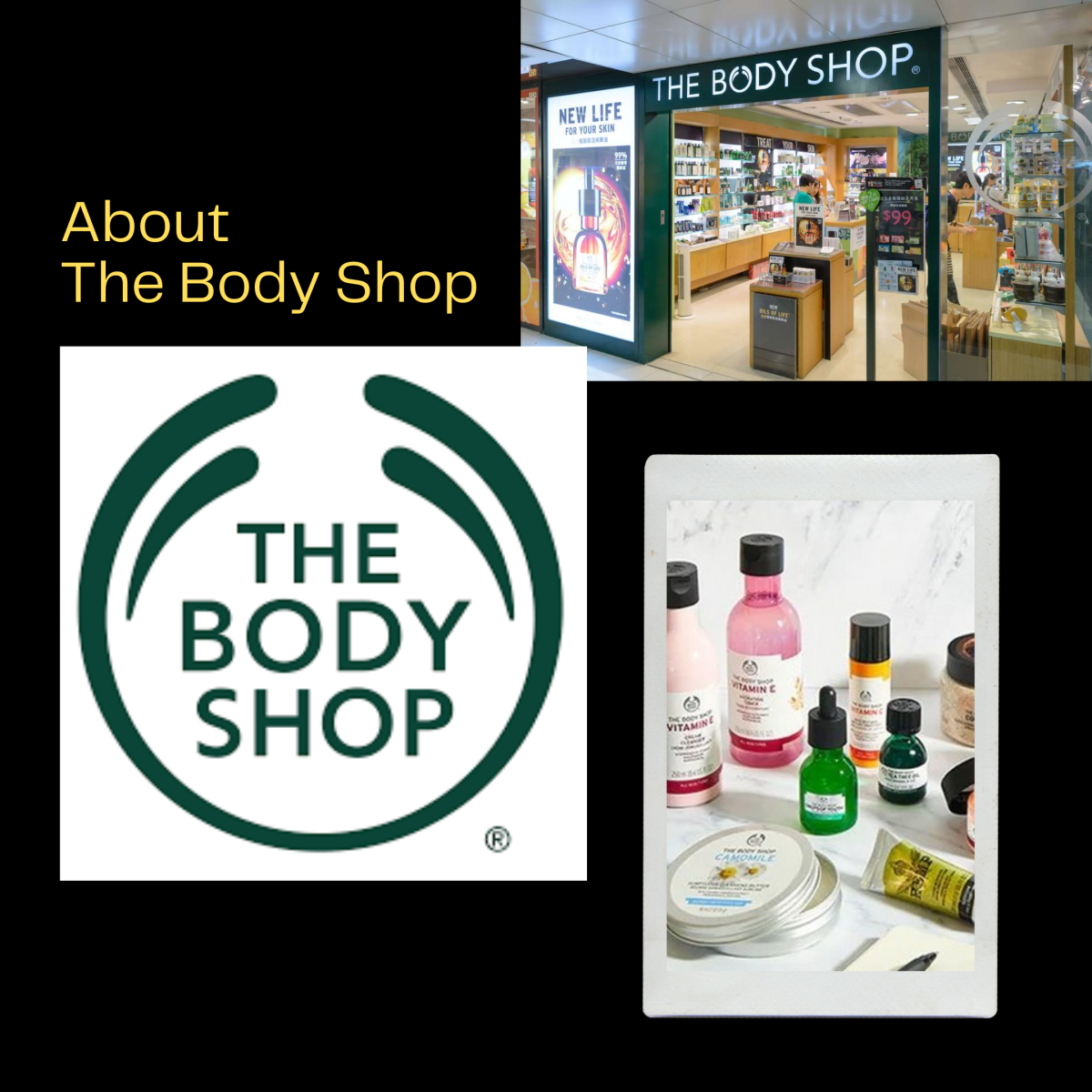 The Body Shop.