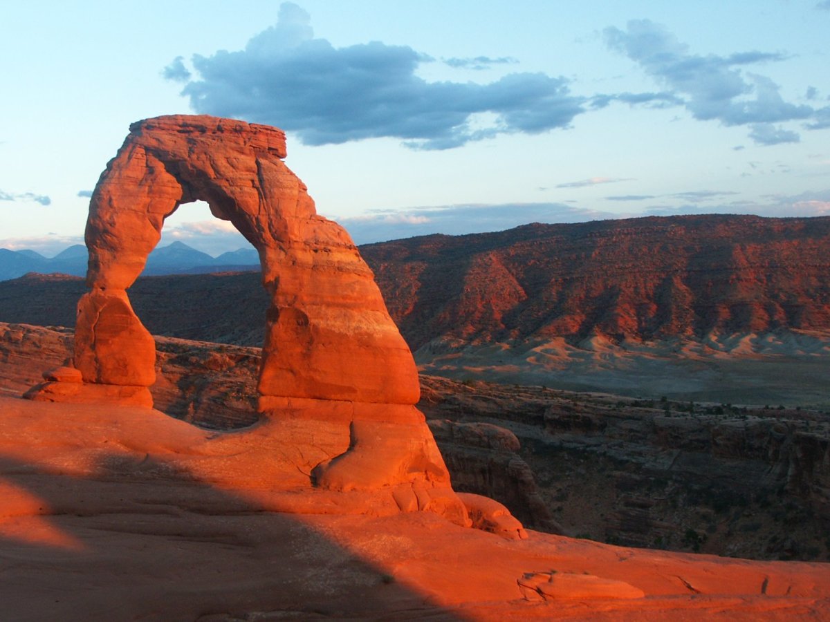 The Delicate Arch at The Arches National Park, Utah