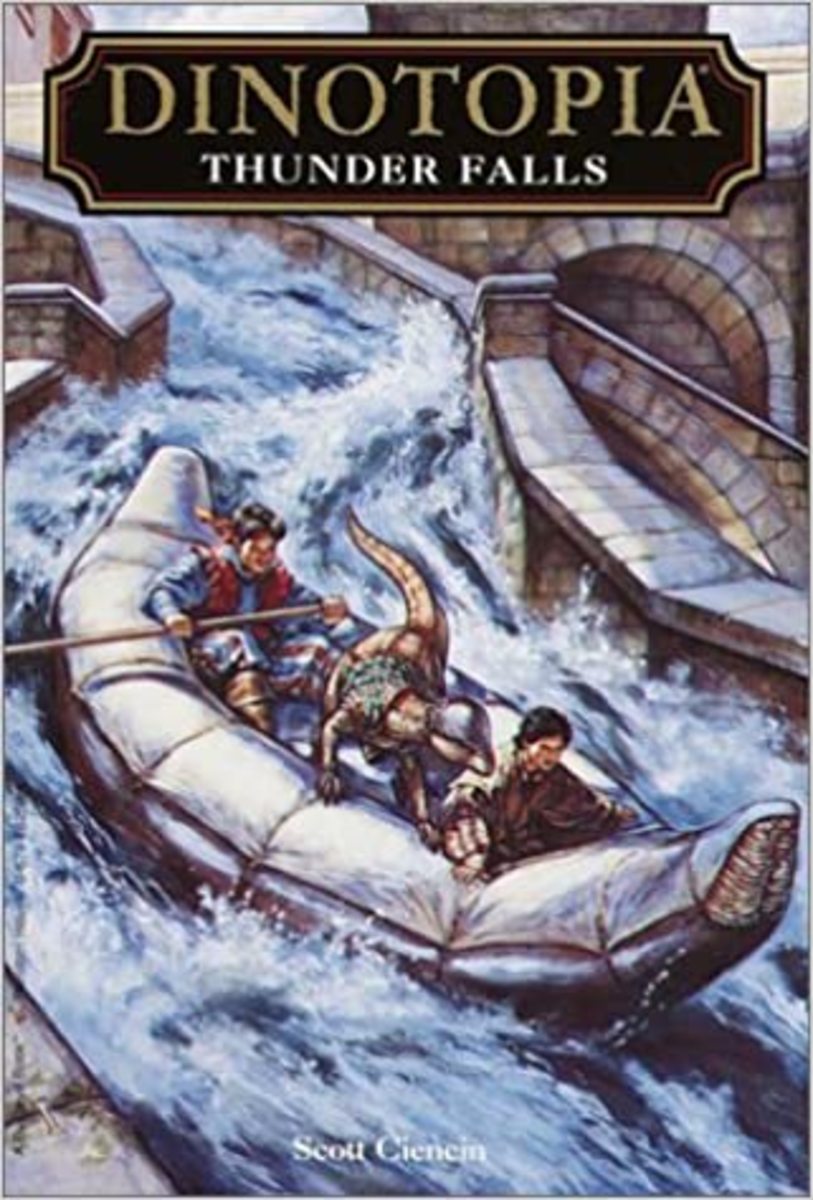 Book Review - Thunder Falls - A Dinotopia Novel by Scott Ciencin