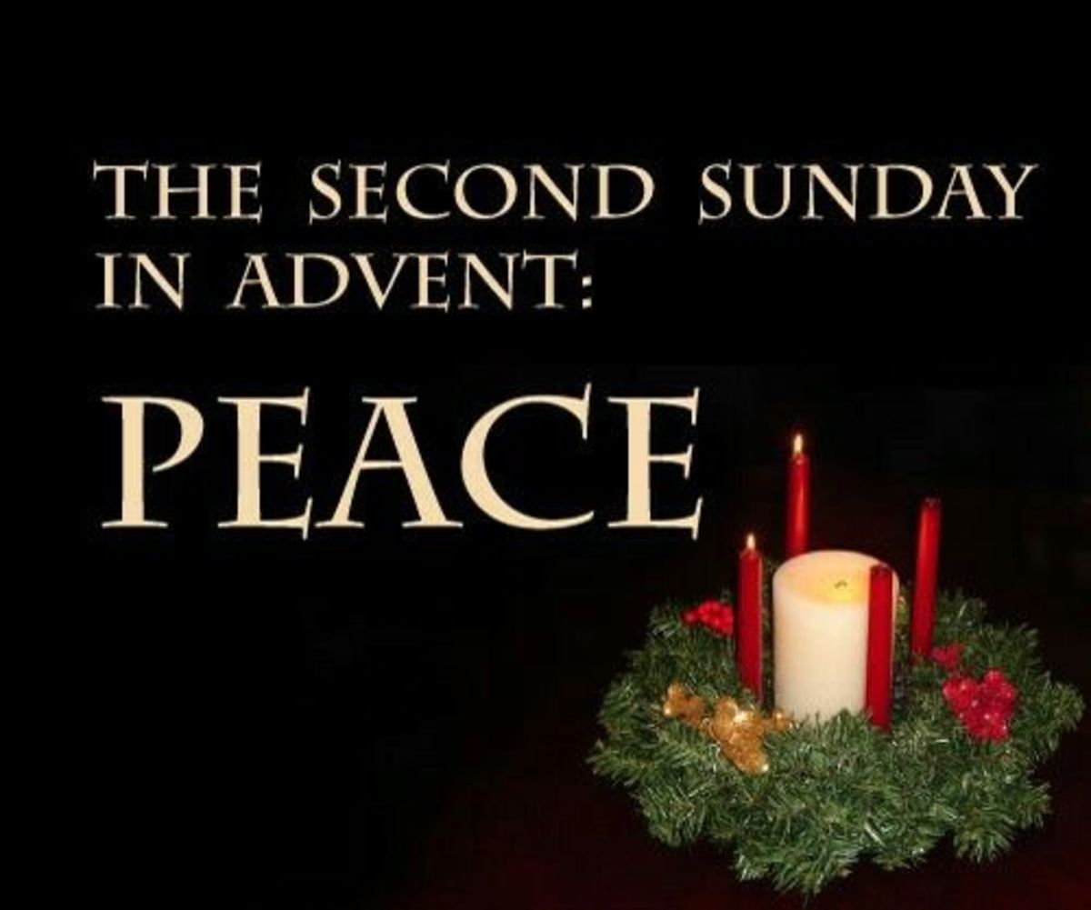 Advent Week 2 Light the Candle of Peace LetterPile Writing and