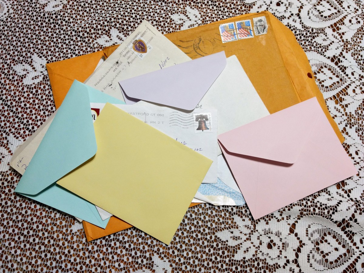 Snail mail and e-mail may send good and bad news to writers.