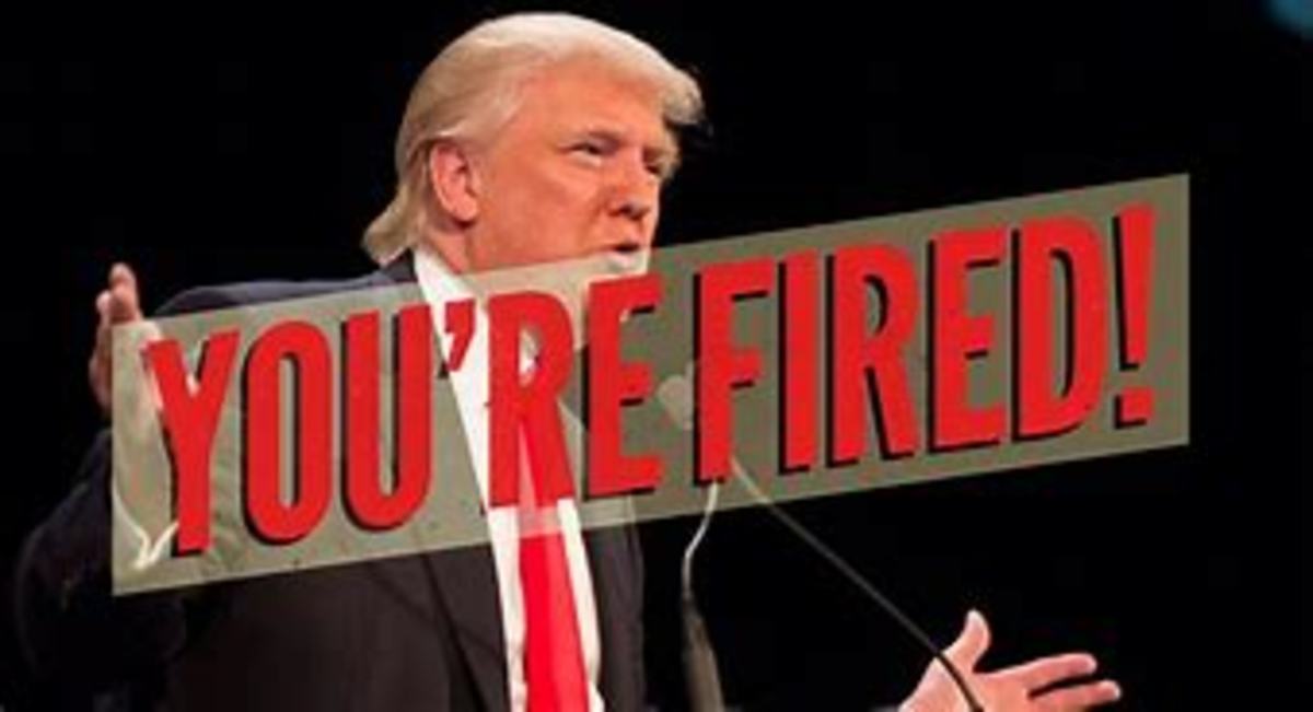 President Donald Trump You Are Fired