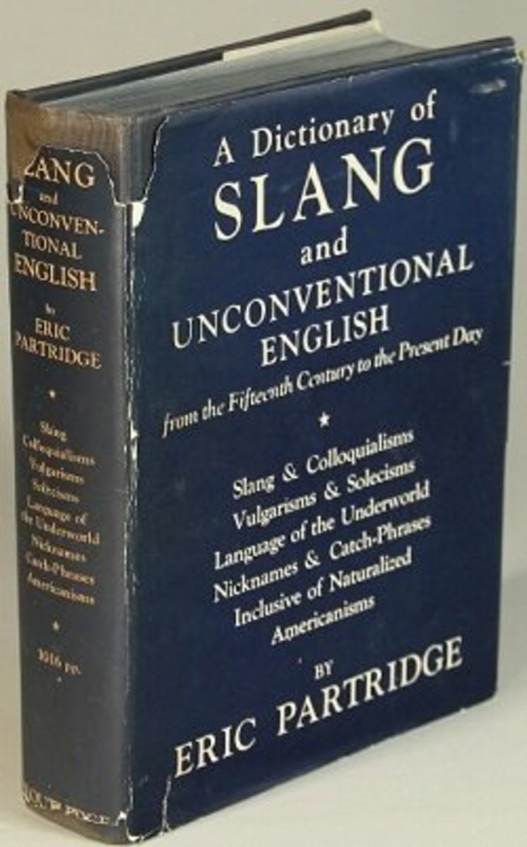 Learn all about the Dictionary of Slang and why it was published. 