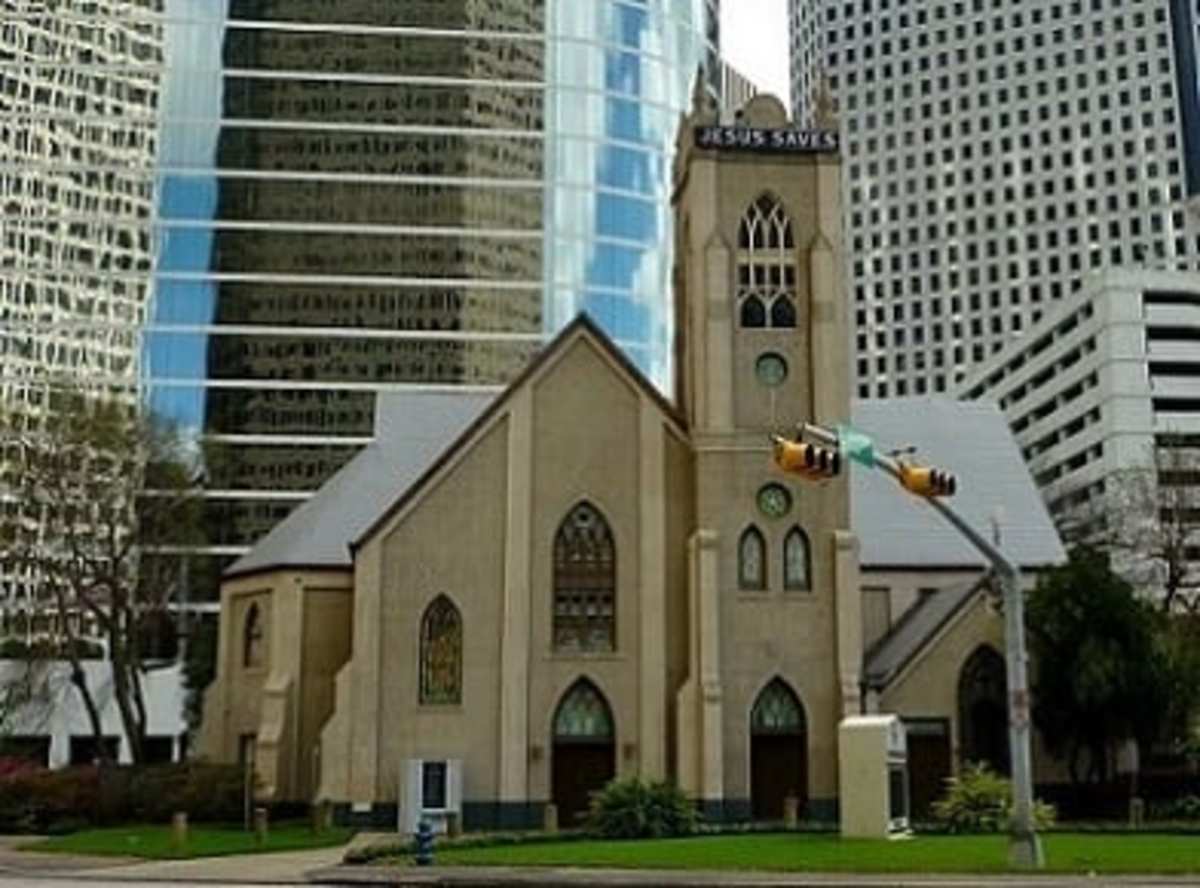 Antioch Missionary Baptist Church in Houston: Jesus Saves