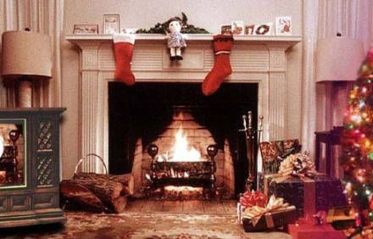 A tradition that started in 1966 continues today. We always had the Christmas Yule log on playing all the best Christmas music on Christmas Day