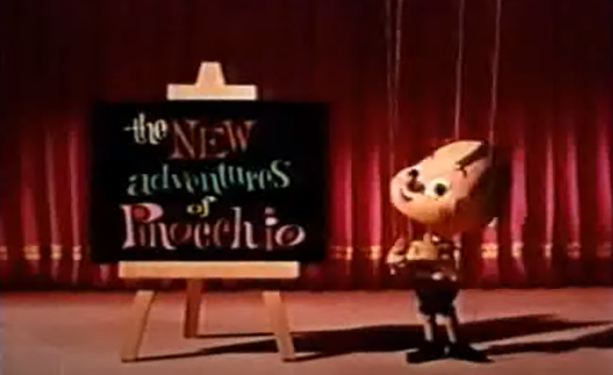 The very first Rankin/Bass production was a 1960 TV series starring Pinocchio.