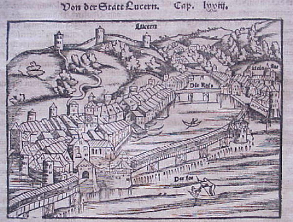 17th century Lucerne, Switzerland