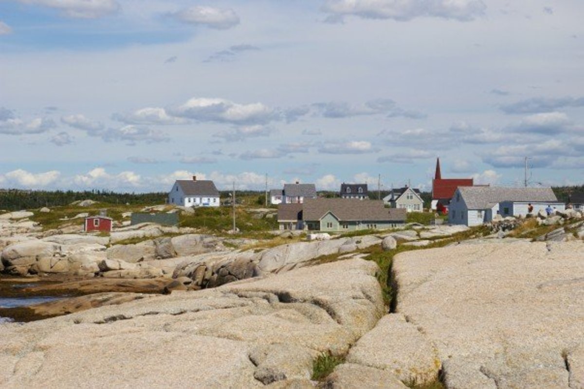 Village of Peggy's Cove.