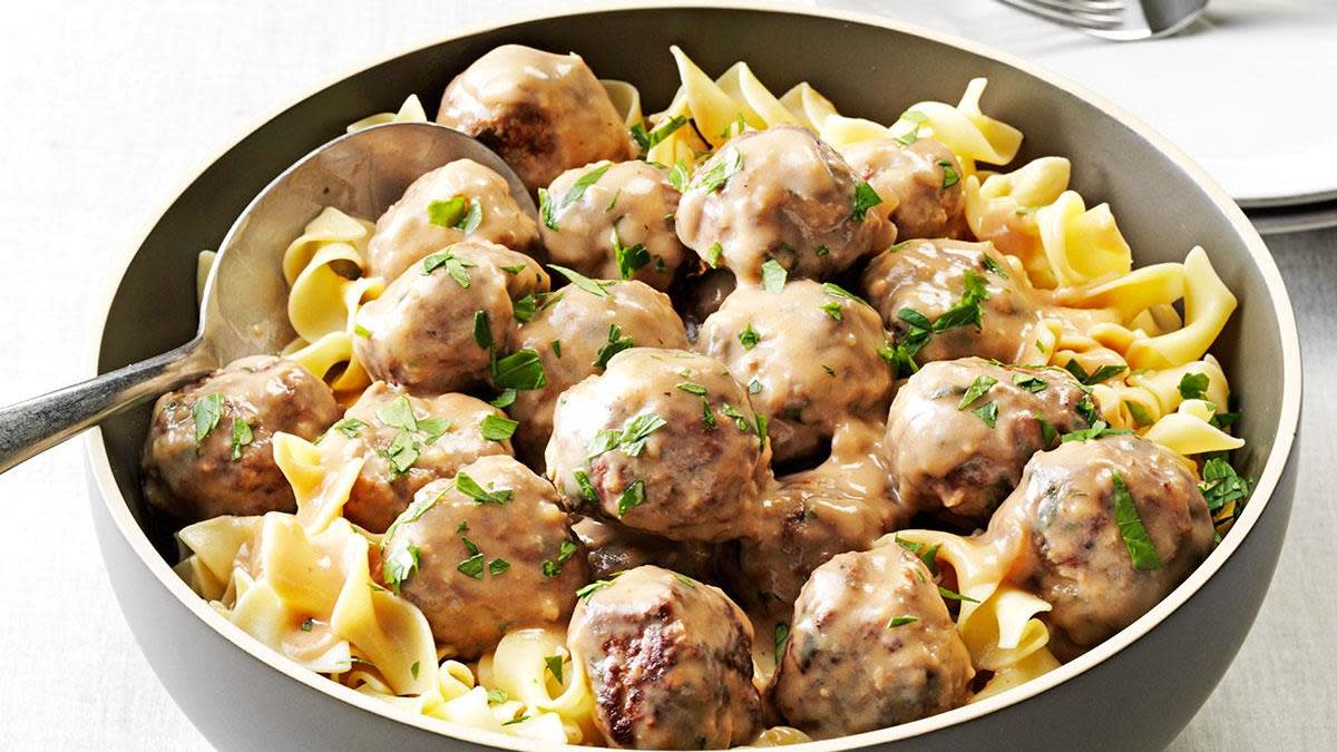 In 1961, Swedish meatballs were all the rage.