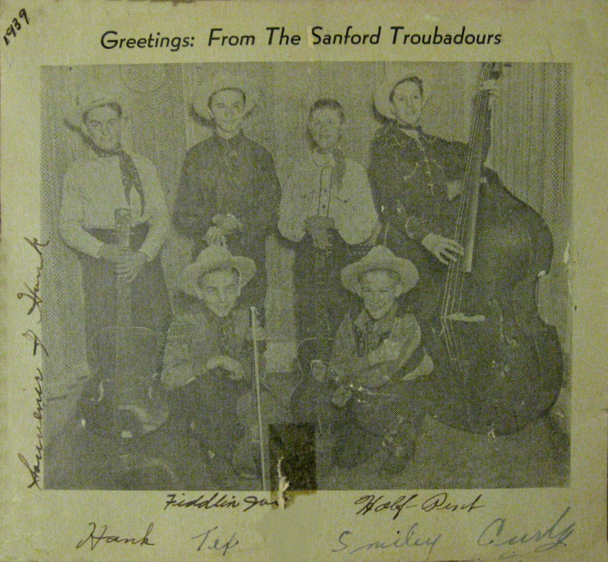 Sanford Troubadours 1939