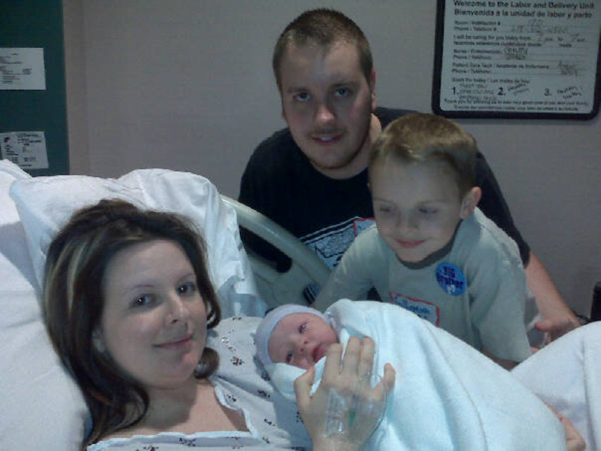 and son in laws family now Mike,Leah,Camden and Gage
