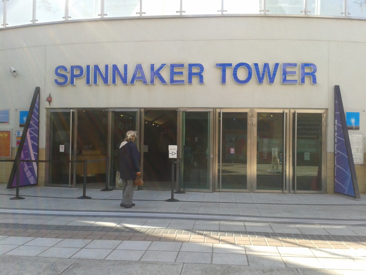 The Entrance to the Spinnaker Tower
