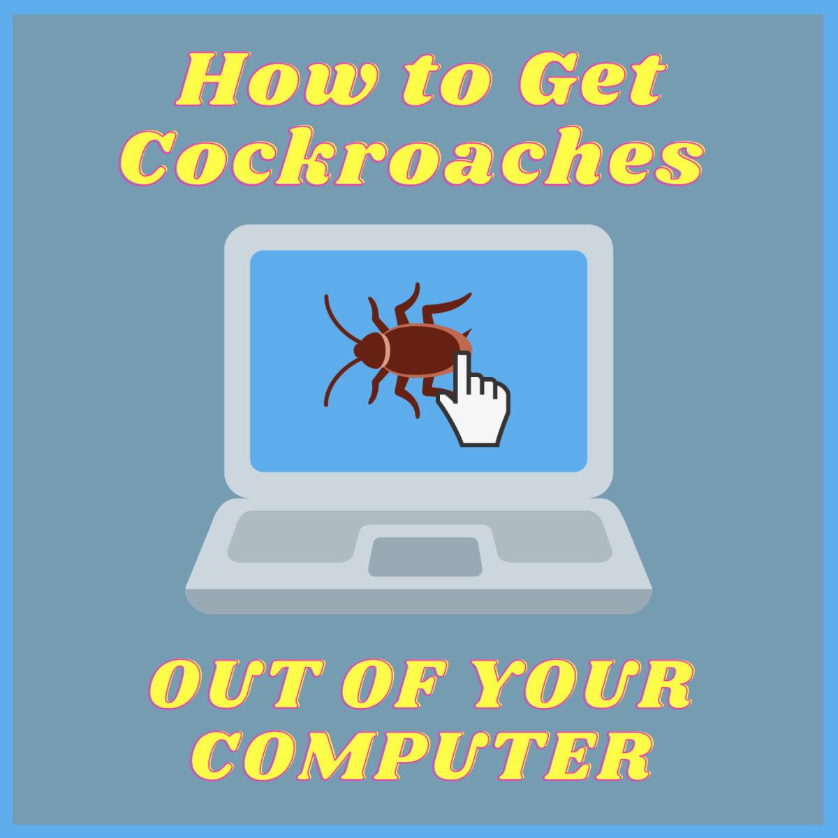 Flooding and storms can cause insects like cockroaches to seek shelter in new places—especially warm places like the inside of your computer. 