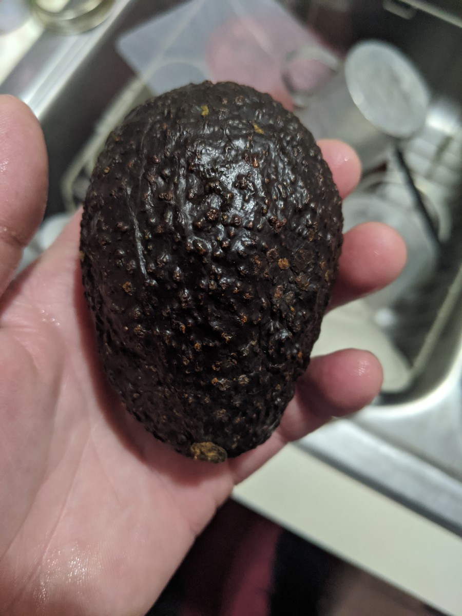 Select ripe avocado