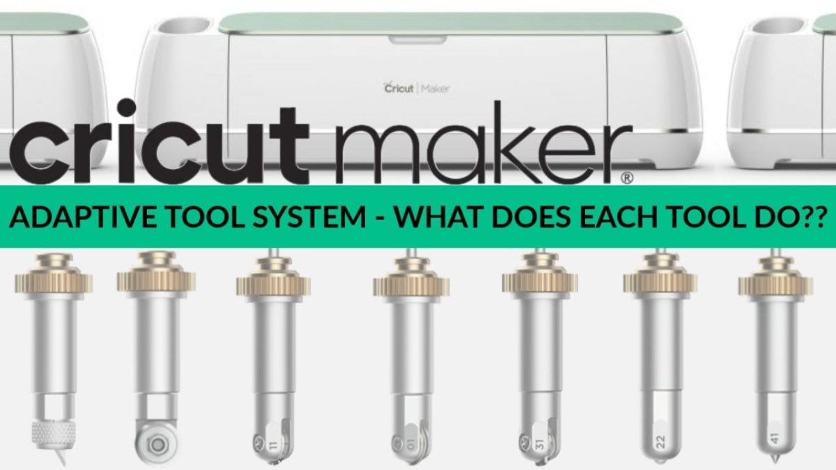 The Cricut Maker gives you the most options of any of the Cricut electronic cutting machines