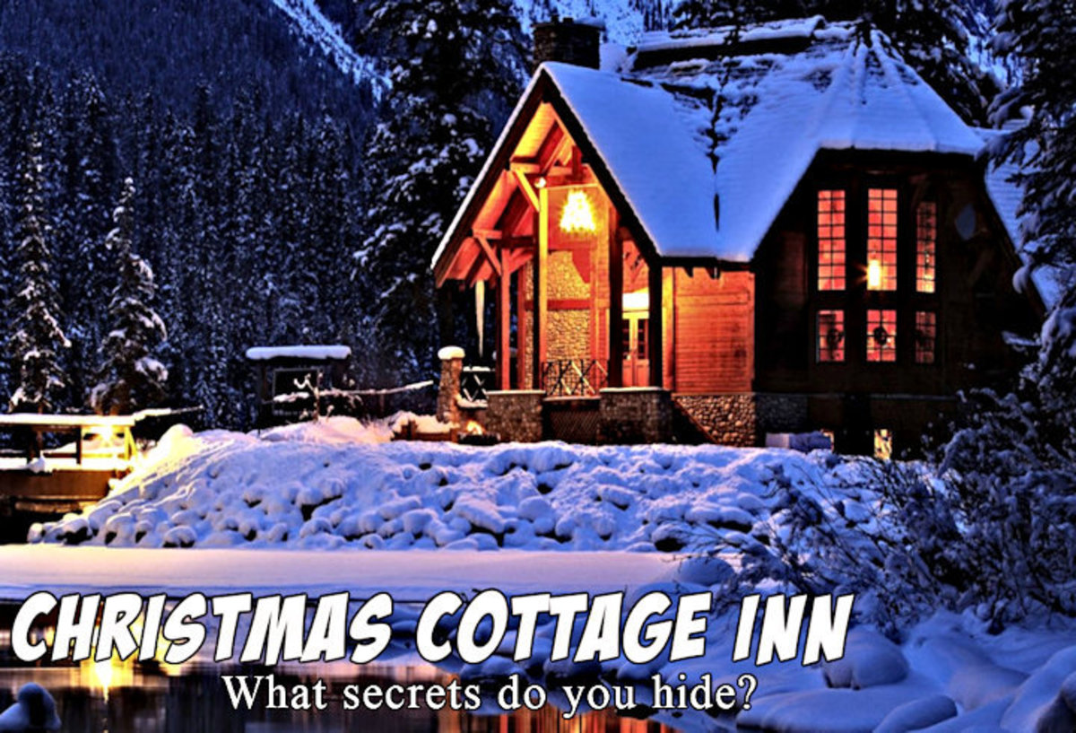 Christmas Cottage Inn LetterPile