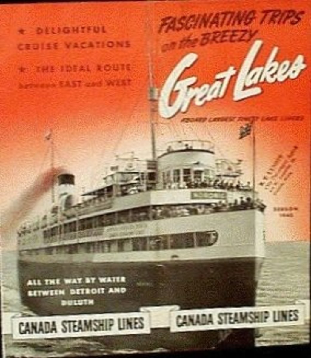 The SS Noronic never got farther than Toronto. 