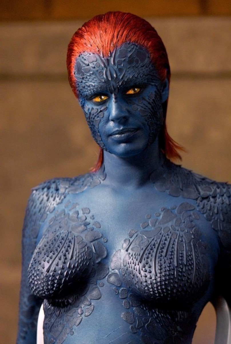 The beautiful (but extremely deadly) Mystique.