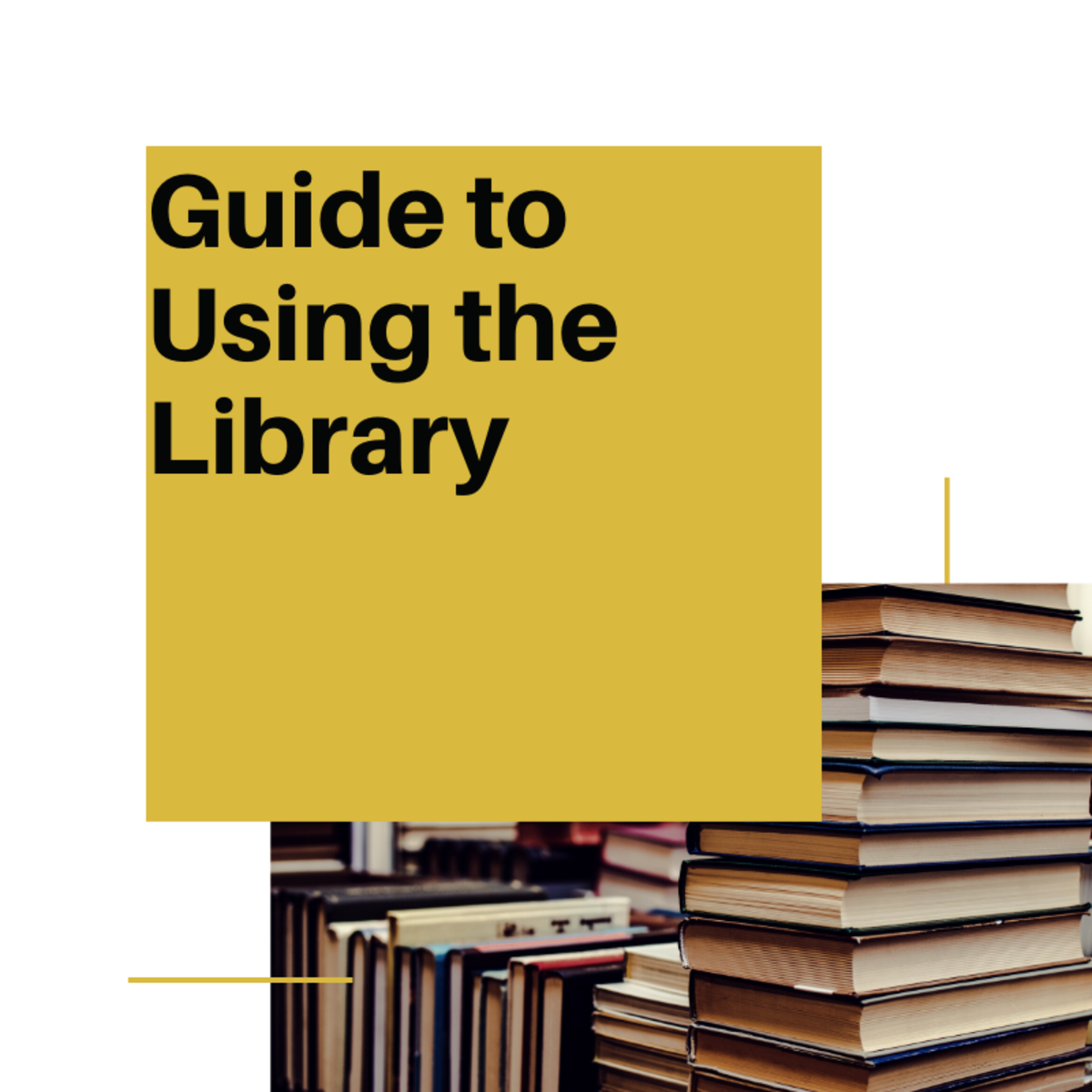 Basic Guide to Using the Library