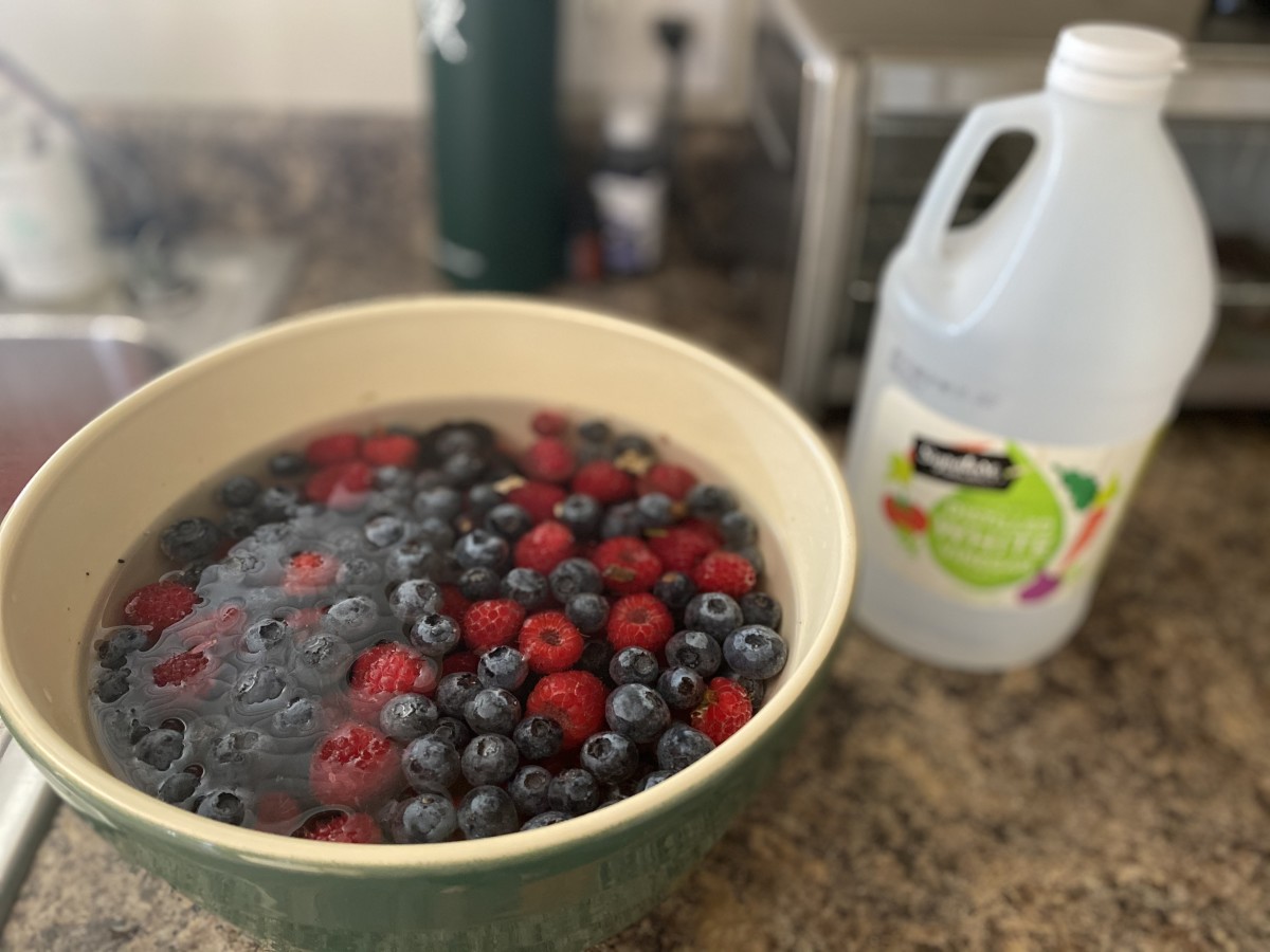 Give your berries plenty of time to soak. 