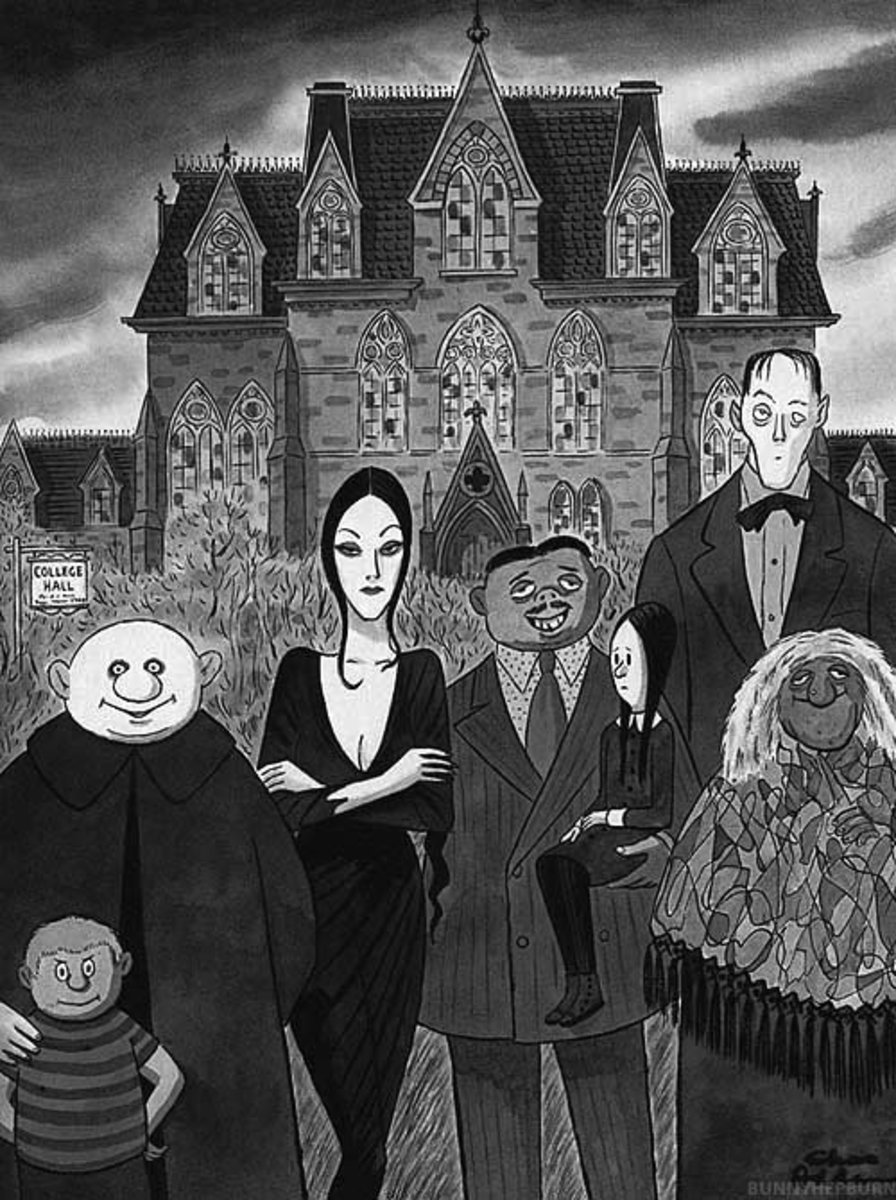 The Addams Family Comic Strip