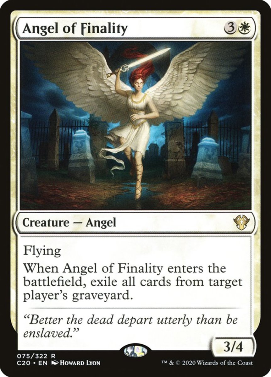 Angel of Finality mtg