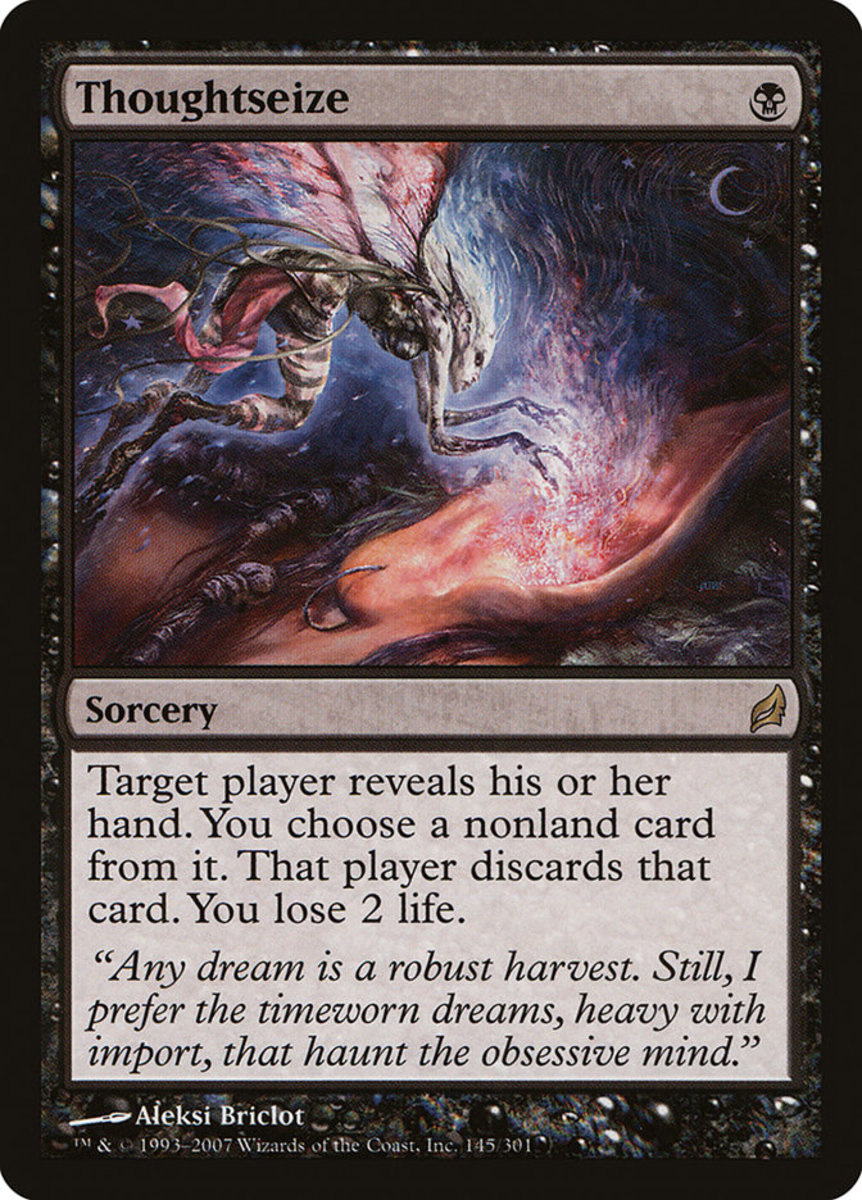 Many say this card is responsible for the success of the Jund Midrange Deck; I think it was also synergistic to the deck.