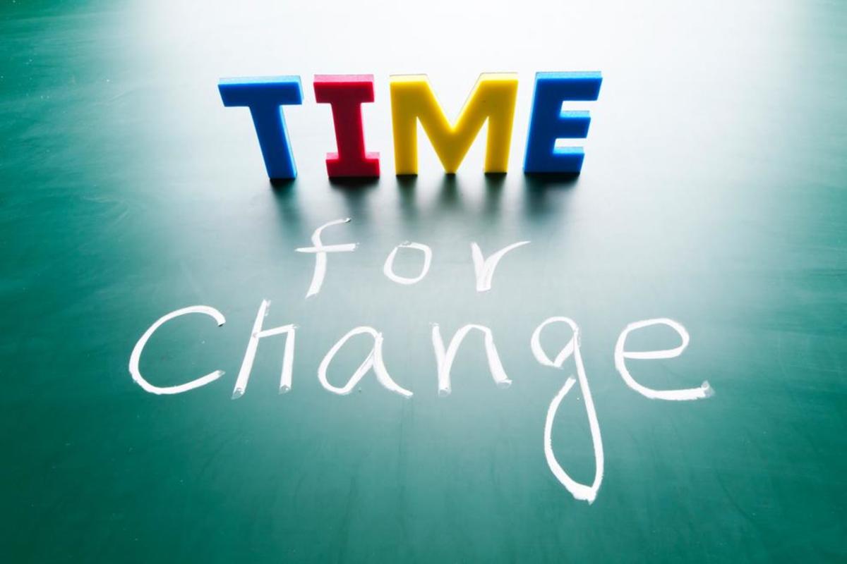 There Will Never Be A Change Without Changes #1 - HubPages