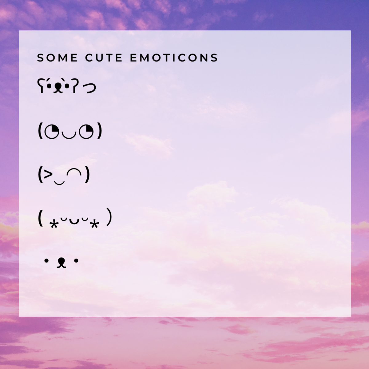 30  Pretty Symbols and Text Emoticons  The Ultimate List - 3