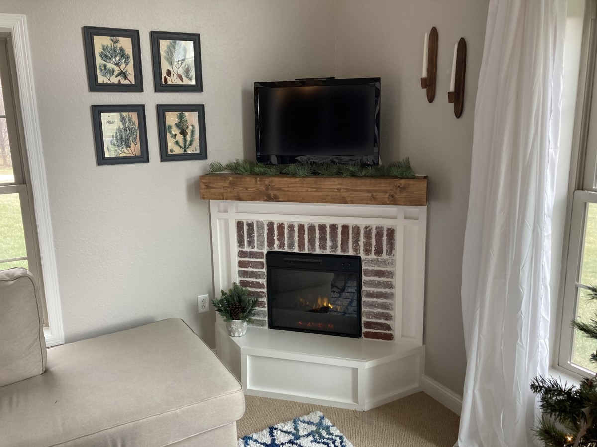 How to Build a Corner Fireplace 