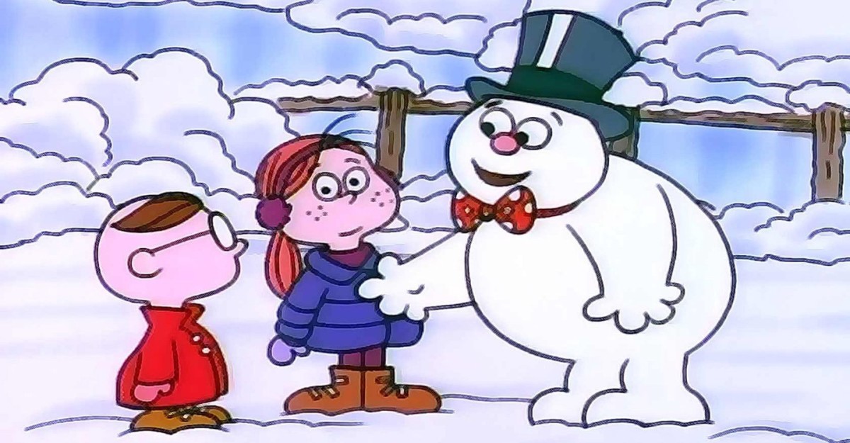 Holly introducing Frosty to Charles