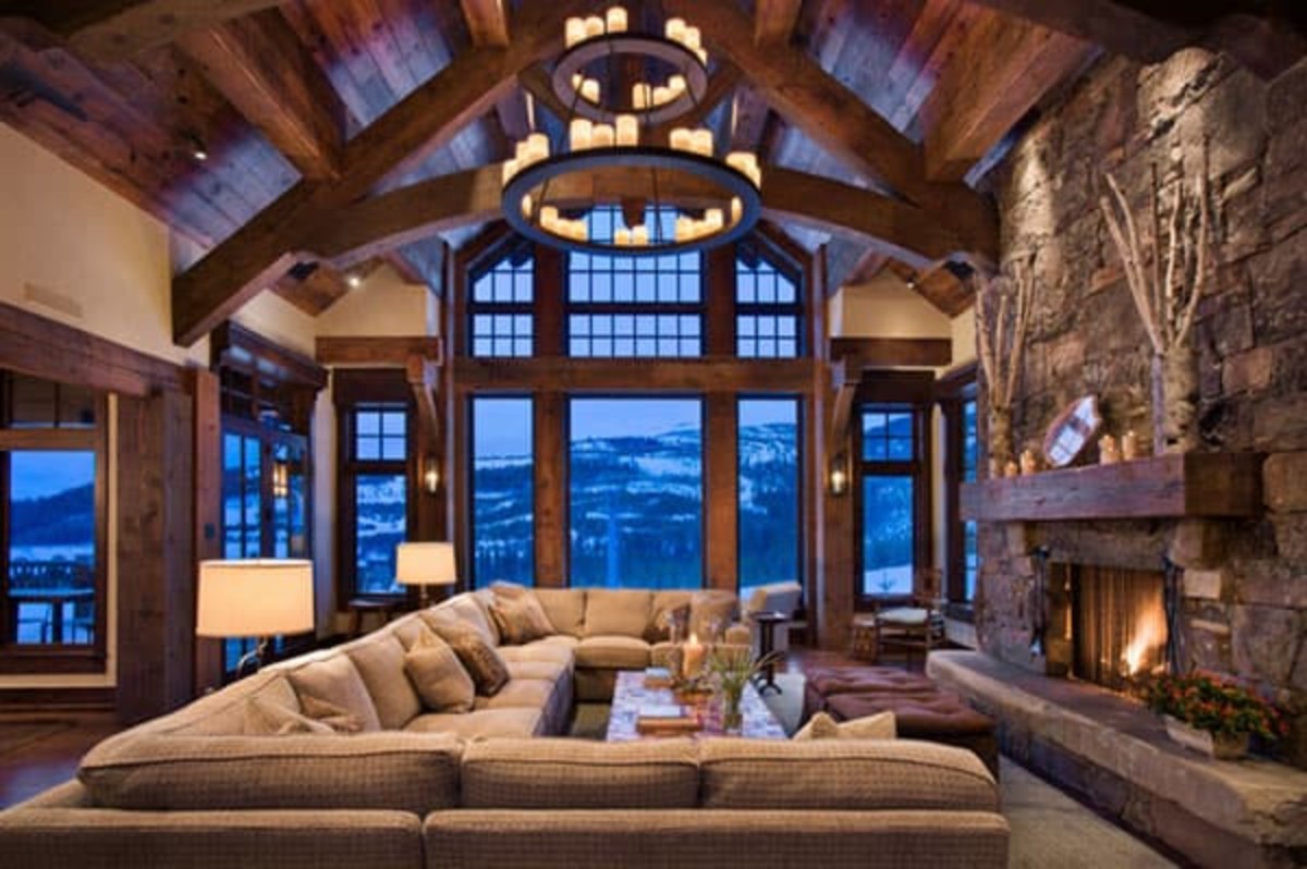 The living room should be inviting and cozy. There should be plenty of seats. Have board games and puzzles.